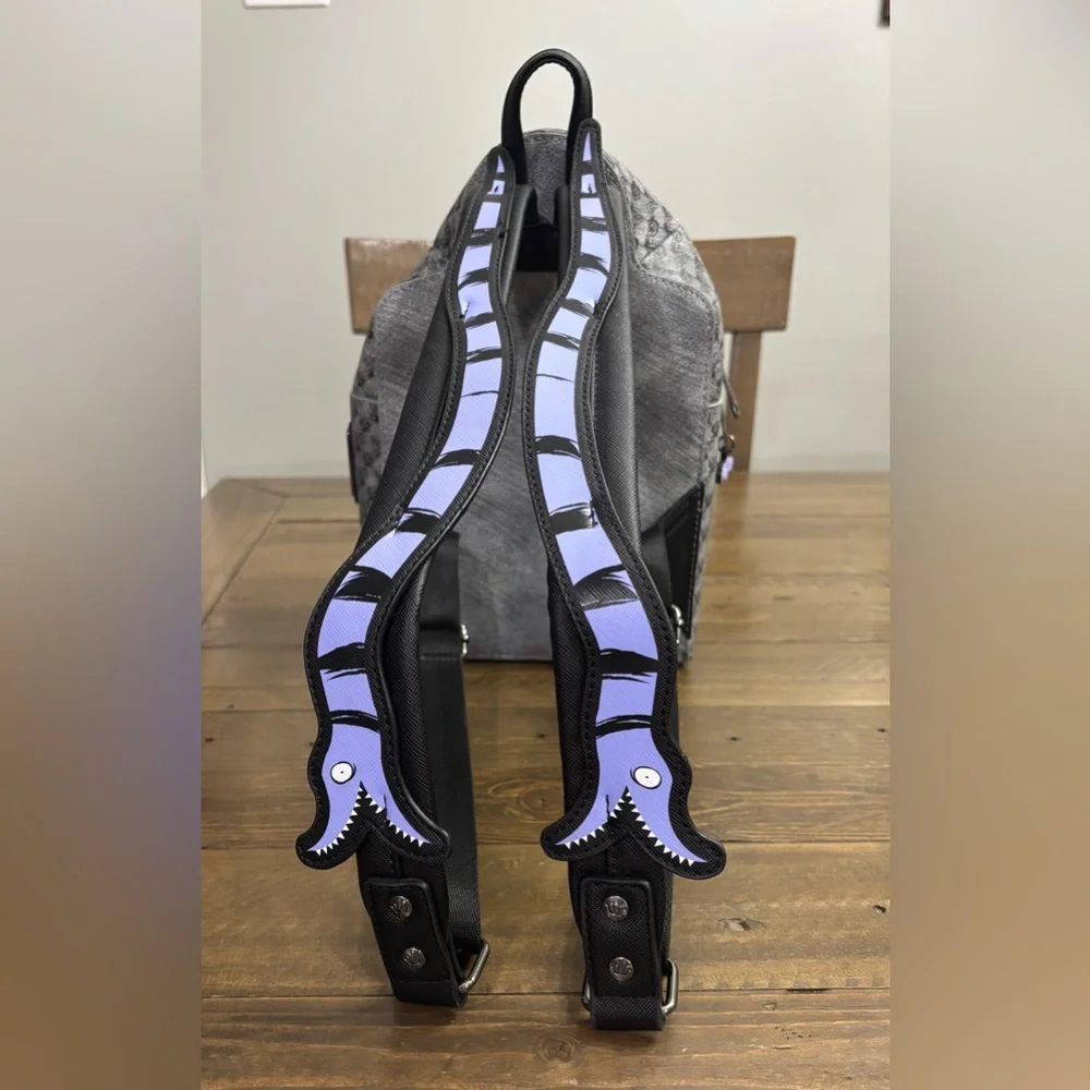 Loungefly Disney Nightmare Before Christmas Eternally Yours Tombstone Backpack - Picture 3 of 11